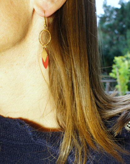 Boucles Alice - Rouge – Image 2